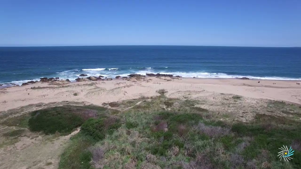 Video aéreo en playa Montoya, Manantiales