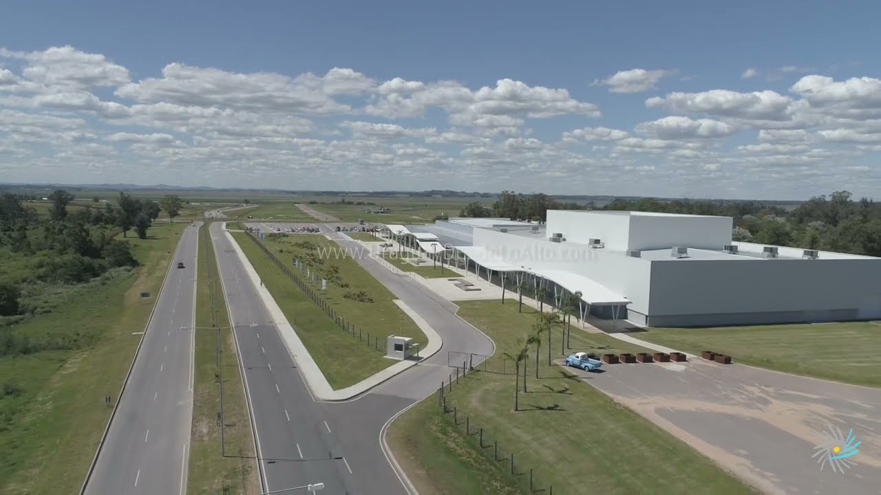 Vista aérea del Centro de Convenciones de Punta del Este en El Jagüel