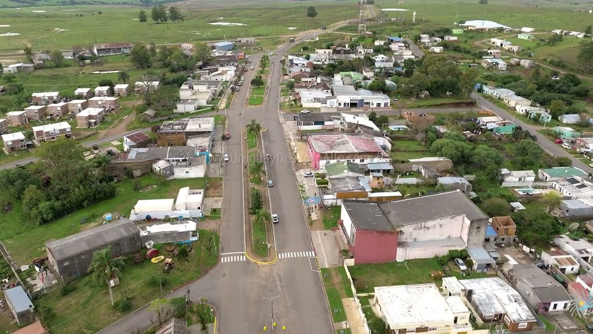 Video aéreo en Vichadero, departamento de Rivera