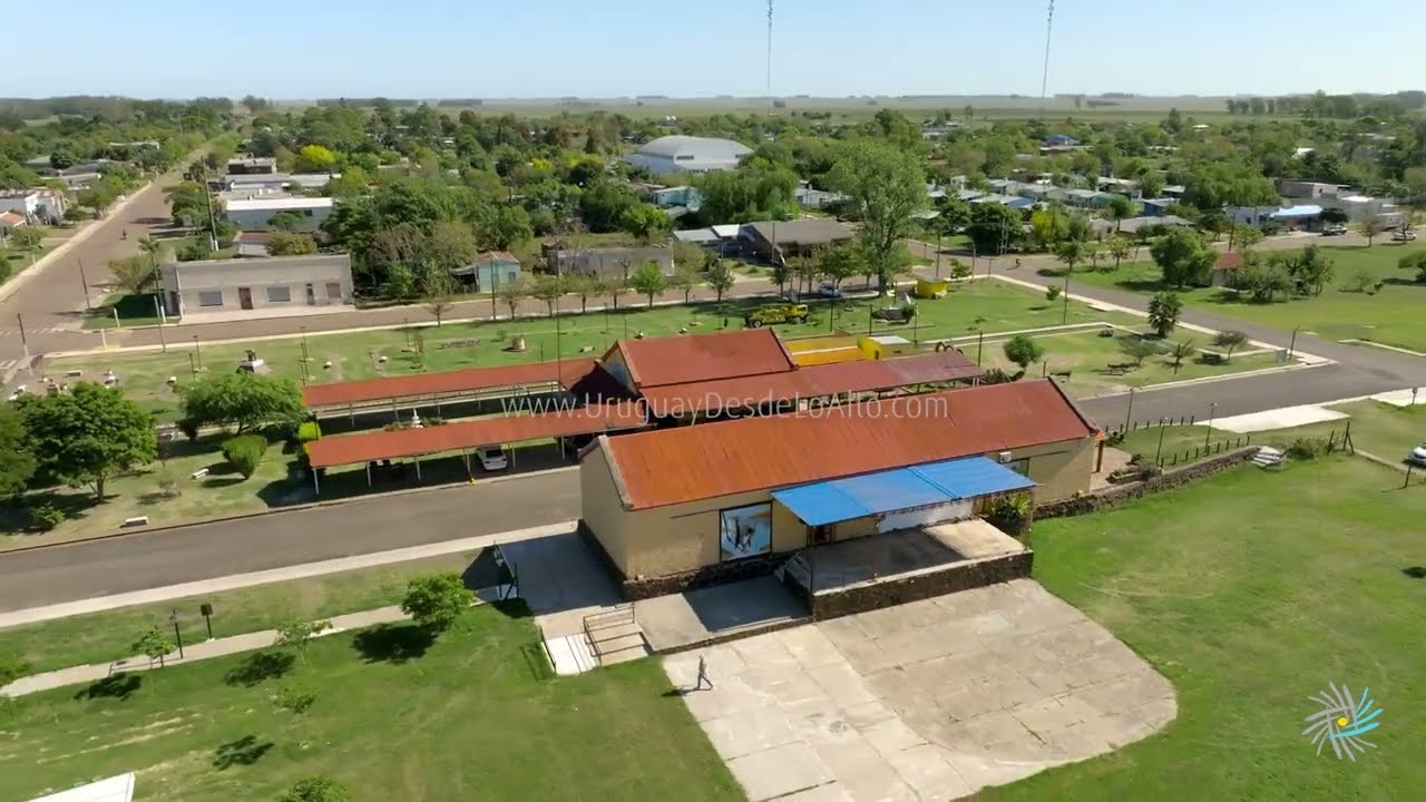 Video aéreo en Baltasar Brum, departamento de Artigas