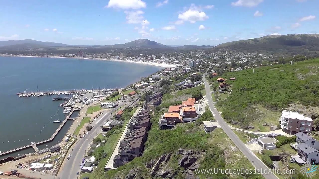 Video aéreo de Punta Fría, Piriápolis, Maldonado