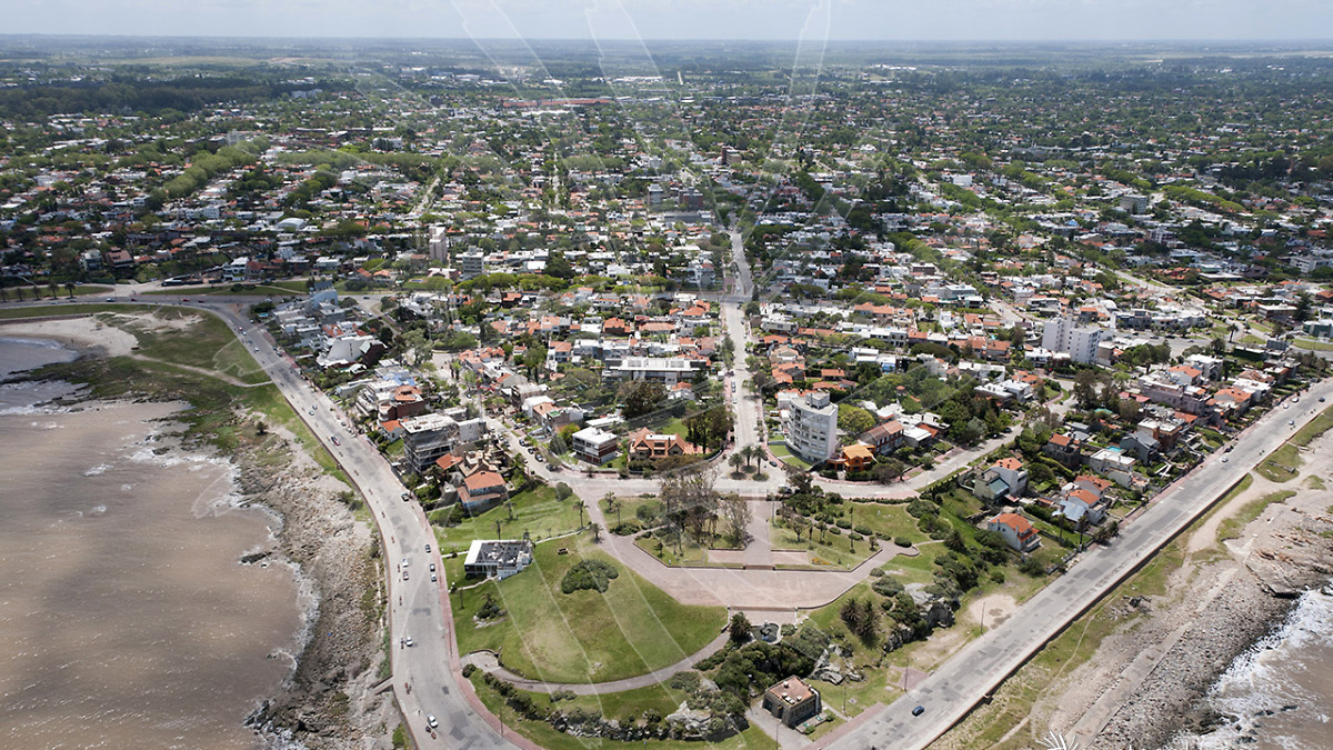 La Plaza Virgilio Punta Gorda Montevideo Uruguay Desde Lo Alto